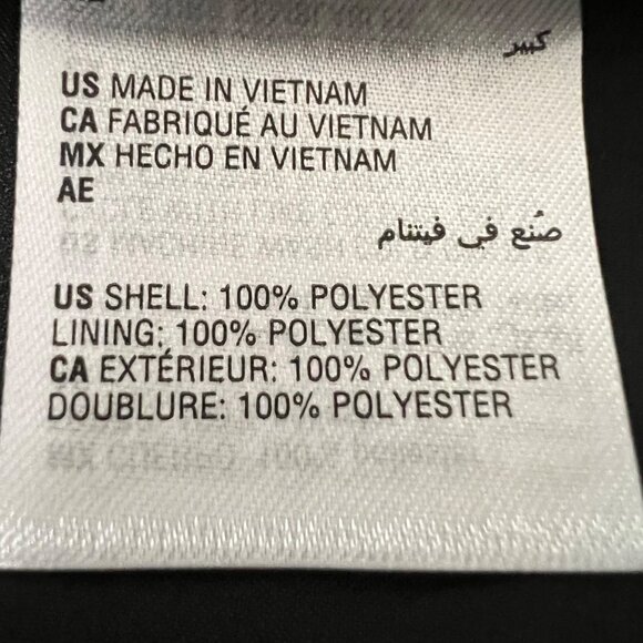 INC International Concepts Womens Cold Shoulder Rosette Blouse Black size Large - Picture 9 of 12